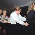 Spam and Sally do the conga, Bernie's Anniversary and Charlie's Wedding, Palgrave and Oakley, Suffolk - 19th July 1994