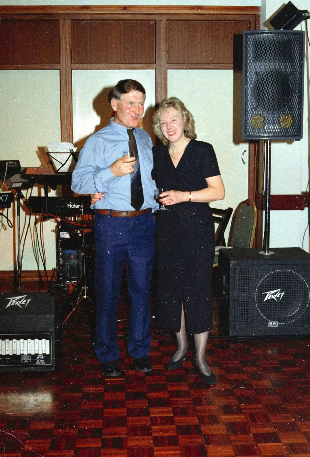 Bernie and Jean, from Bernie's Anniversary and Charlie's Wedding, Palgrave and Oakley, Suffolk - 19th July 1994