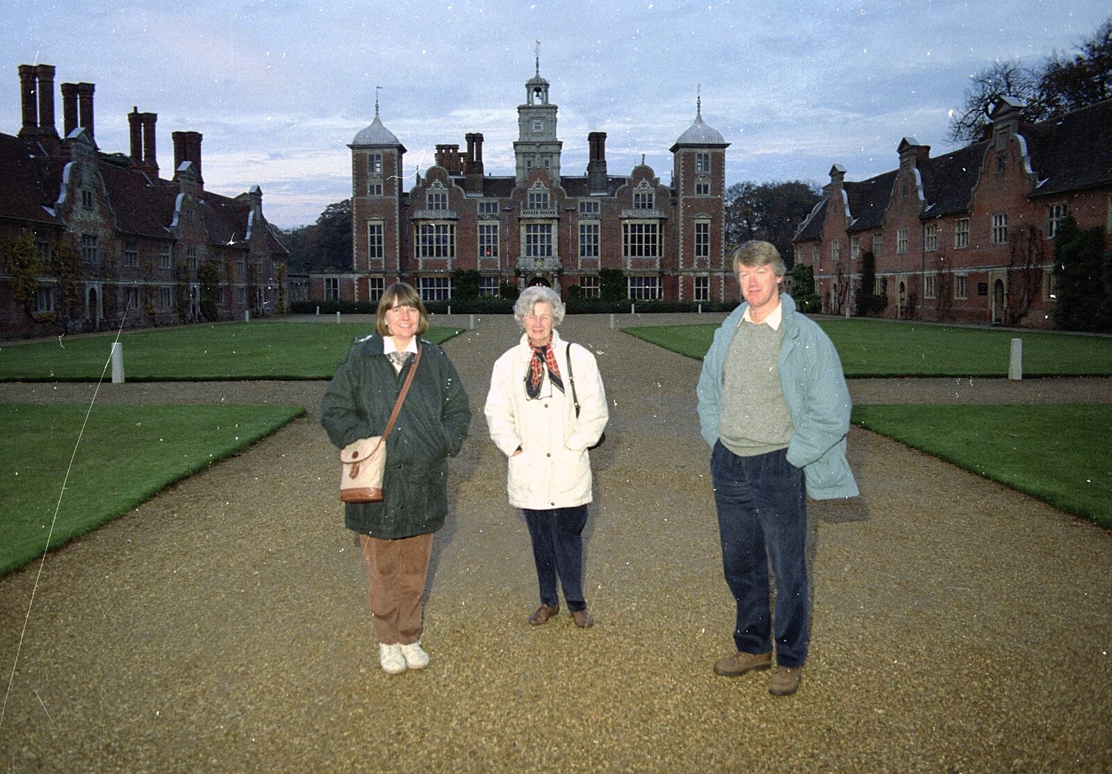 In front of Blickling Hall from Bernie's Anniversary and Charlie's Wedding, Palgrave and Oakley, Suffolk - 19th July 1994