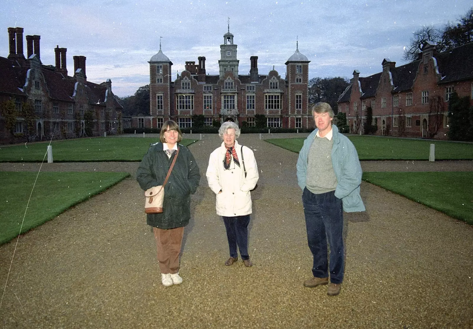 In front of Blickling Hall, from Bernie's Anniversary and Charlie's Wedding, Palgrave and Oakley, Suffolk - 19th July 1994