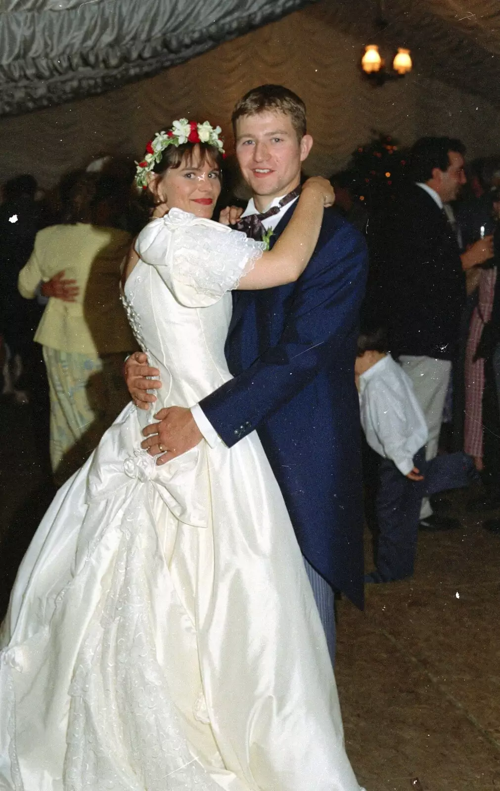 Lisa and Charles, from Bernie's Anniversary and Charlie's Wedding, Palgrave and Oakley, Suffolk - 19th July 1994