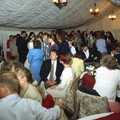 Bernie's Anniversary and Charlie's Wedding, Palgrave and Oakley, Suffolk - 19th July 1994, The wedding reception marquee