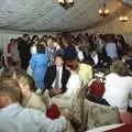 The wedding reception marquee, Bernie's Anniversary and Charlie's Wedding, Palgrave and Oakley, Suffolk - 19th July 1994