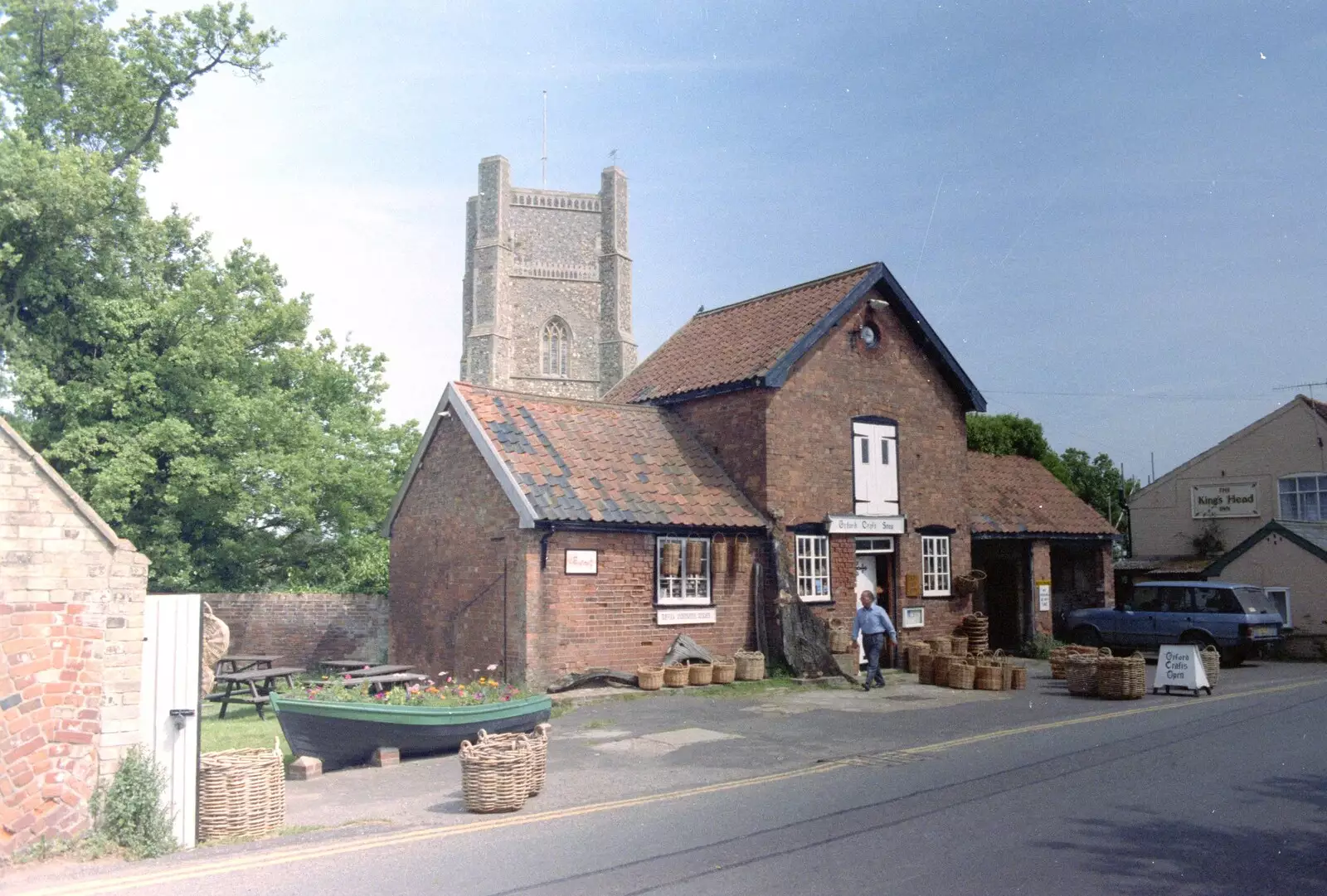 The craft shop next door to the Kings Head, from Orford With Riki and Dave, Poppies and an Alfie Afternoon, Suffolk - 6th August 1994