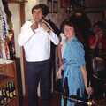 Alan and Slyvia, A Stripper at The Swan, Brome, Suffolk - 30th August 1994