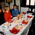 Geoff, Sue, David and Linda for a spot of dinner