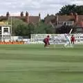 Action at the crease, A Spot of Cricket, Northampton - 5th September 1994