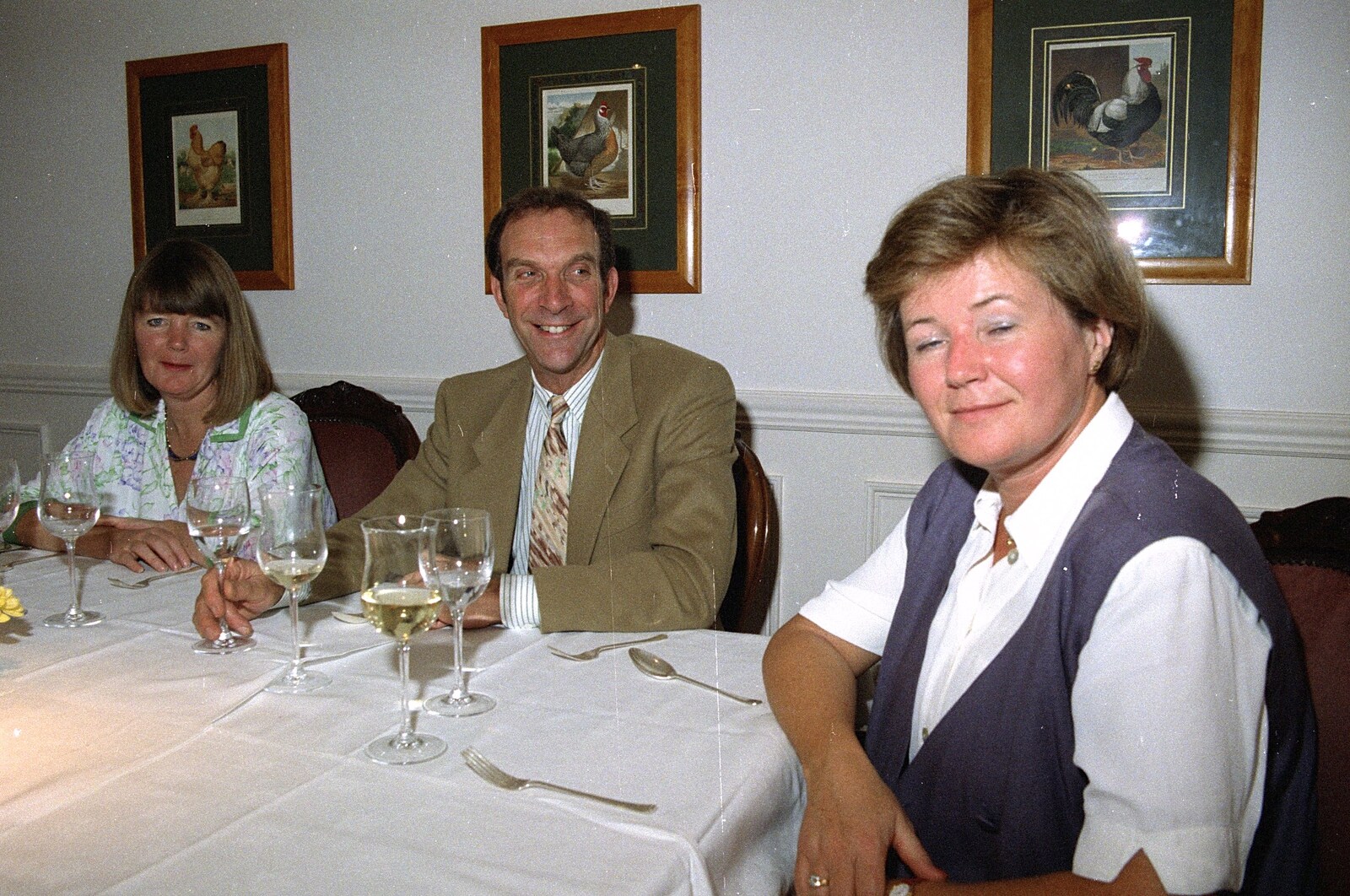 Grandmother's Seventieth Birthday, Brockenhurst and Keyhaven, Hampshire - 11th September 1994: Mother, Mike and Judith