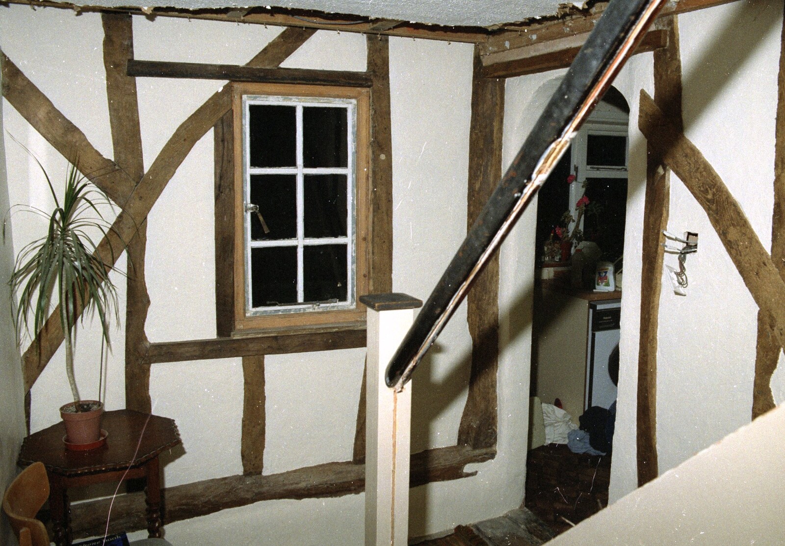 Grandmother's Seventieth Birthday, Brockenhurst and Keyhaven, Hampshire - 11th September 1994: The hall has been painted