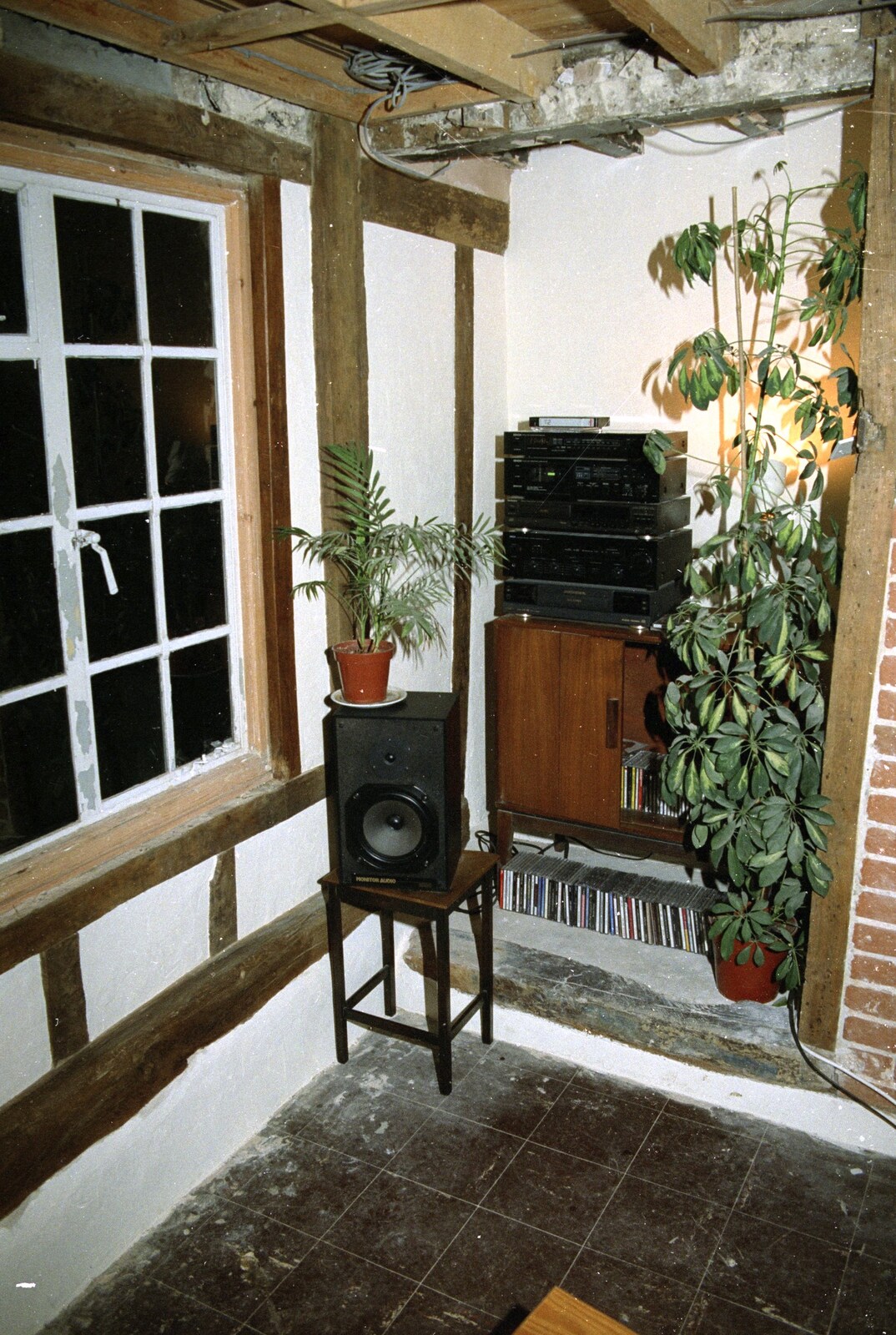 Grandmother's Seventieth Birthday, Brockenhurst and Keyhaven, Hampshire - 11th September 1994: A stack of stereo
