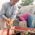 Brenda's got the stick out again, Cider Making (without Rosie), Stuston, Suffolk - 23rd September 1994