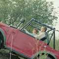 Brenda and Nosher drive by, Cider Making (without Rosie), Stuston, Suffolk - 23rd September 1994