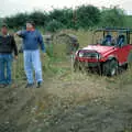 Corky points at stuff, Off-Roading With Geoff and Brenda, Suffolk - 10th October 1994