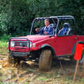 Geoff drives around, Off-Roading With Geoff and Brenda, Suffolk - 10th October 1994