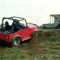 Corky gets stuck in the mud, Off-Roading With Geoff and Brenda, Suffolk - 10th October 1994