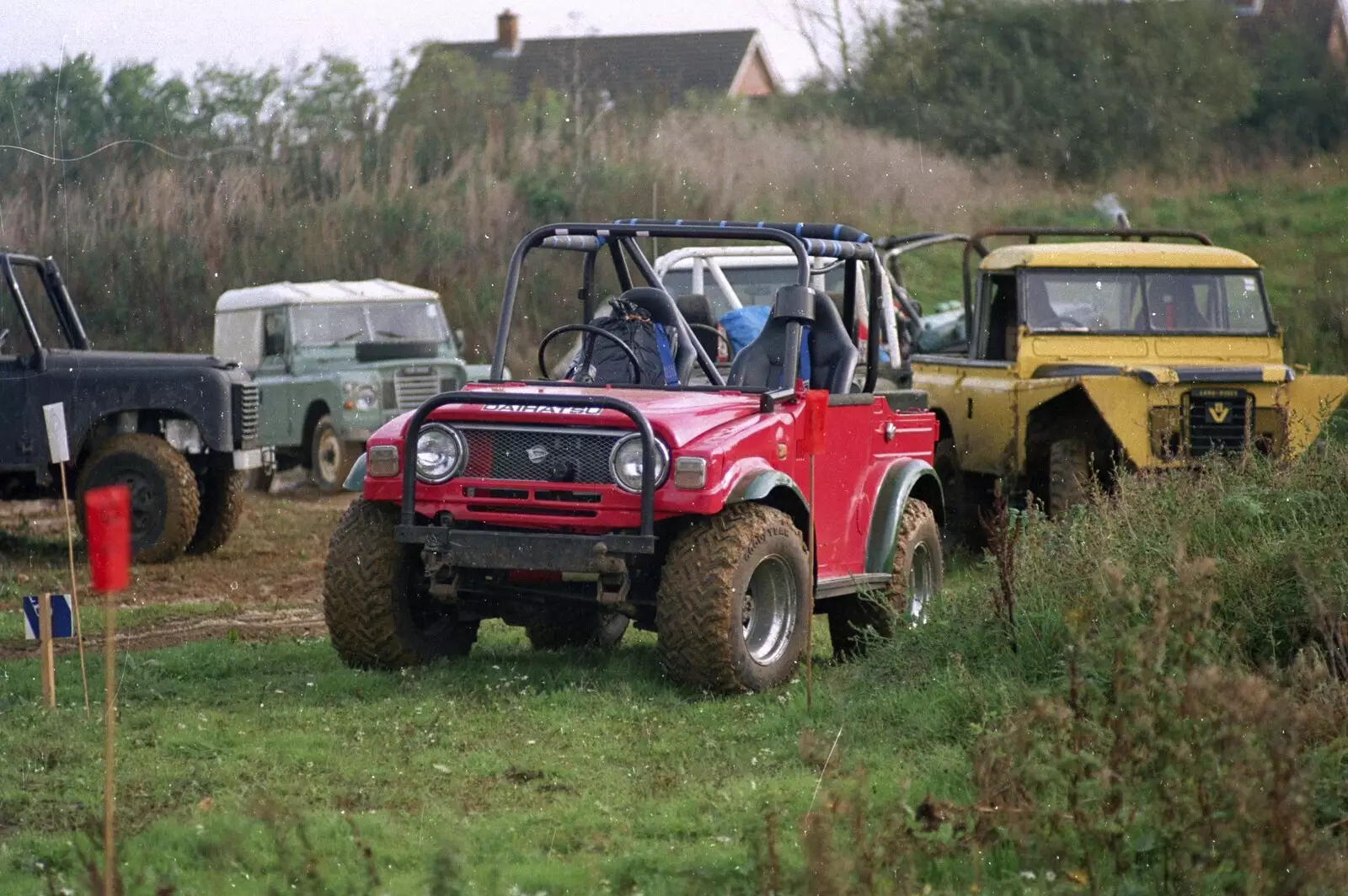 The Daihatsu, from Off-Roading With Geoff and Brenda, Suffolk - 10th October 1994