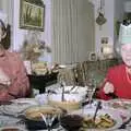 Mike and Grandmother, Christmas Down South, Burton and Walkford, Dorset - 25th December 1994