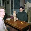 Jon and Hamish prepare for another session, Christmas Down South, Burton and Walkford, Dorset - 25th December 1994