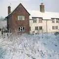 The back garden, New Year's Eve at the Swan Inn, Brome, Suffolk - 31st December 1994