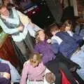 A pile of people, New Year's Eve at the Swan Inn, Brome, Suffolk - 31st December 1994