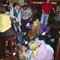 Just about everyone seems to be on the floor, New Year's Eve at the Swan Inn, Brome, Suffolk - 31st December 1994