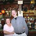 Arline and Nosher, New Year's Eve at the Swan Inn, Brome, Suffolk - 31st December 1994