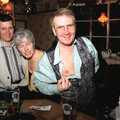 John Willy gets a nipple out, New Year's Eve at the Swan Inn, Brome, Suffolk - 31st December 1994