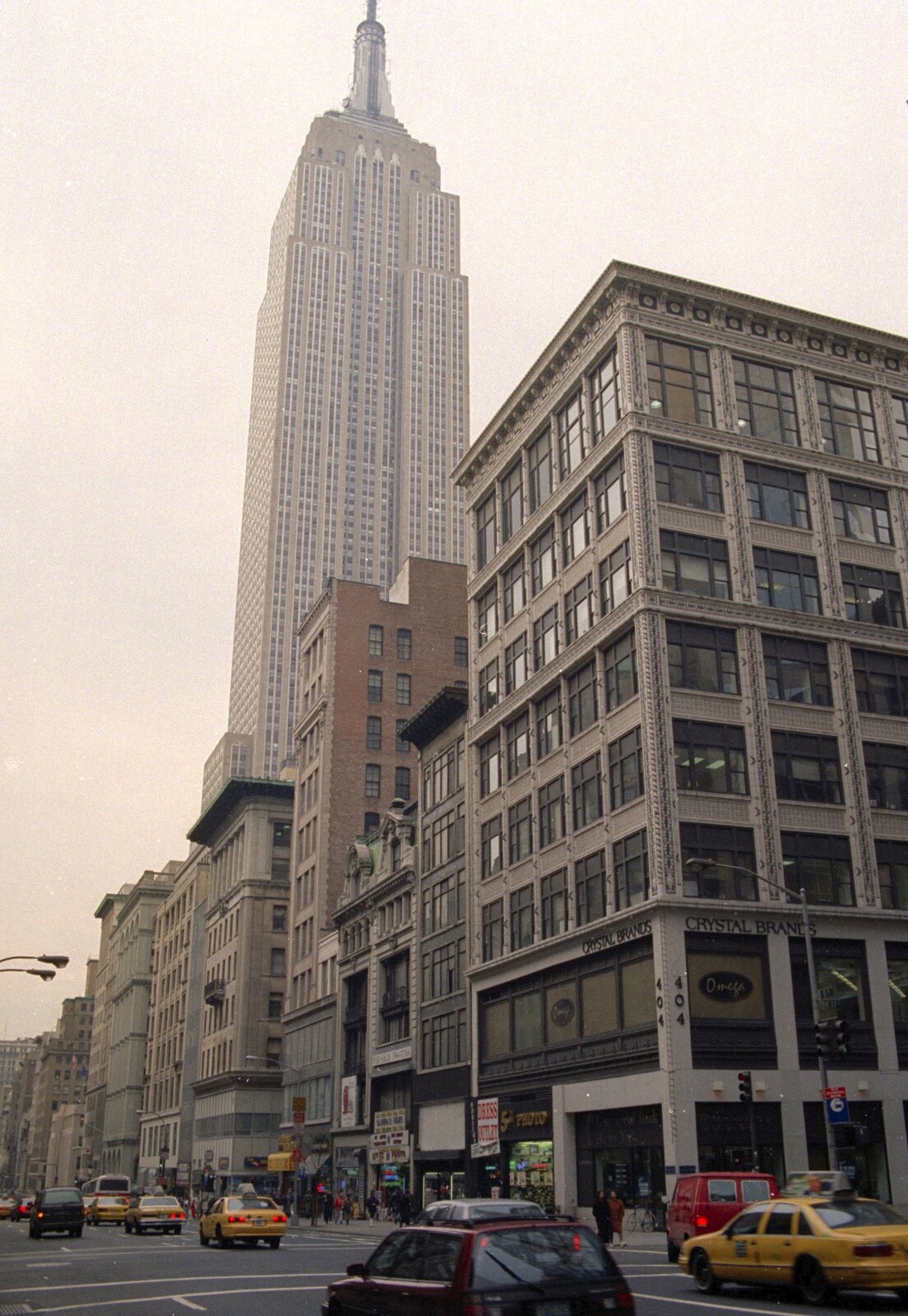 The Empire State on 5th Avenue from A Trip to New York, New York, USA - 11th March 1995
