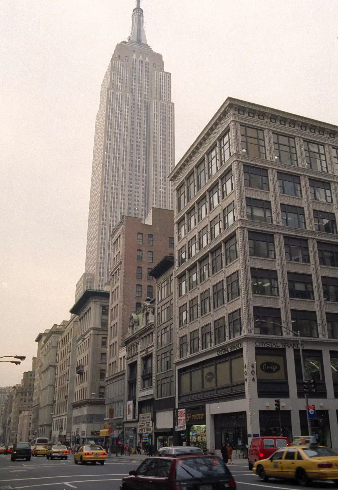 The Empire State on 5th Avenue, from A Trip to New York, New York, USA - 11th March 1995