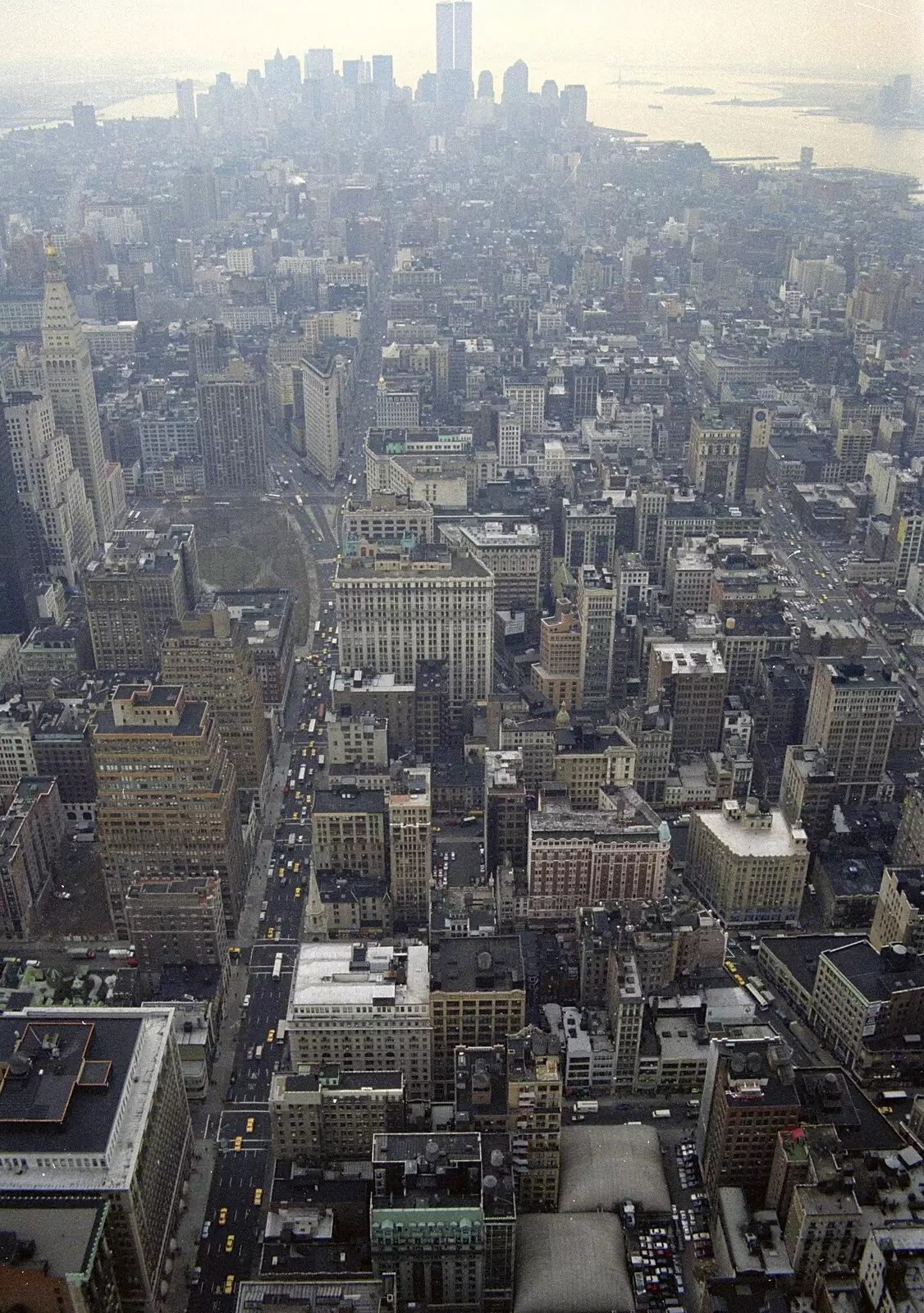 Looking downtown, from A Trip to New York, New York, USA - 11th March 1995