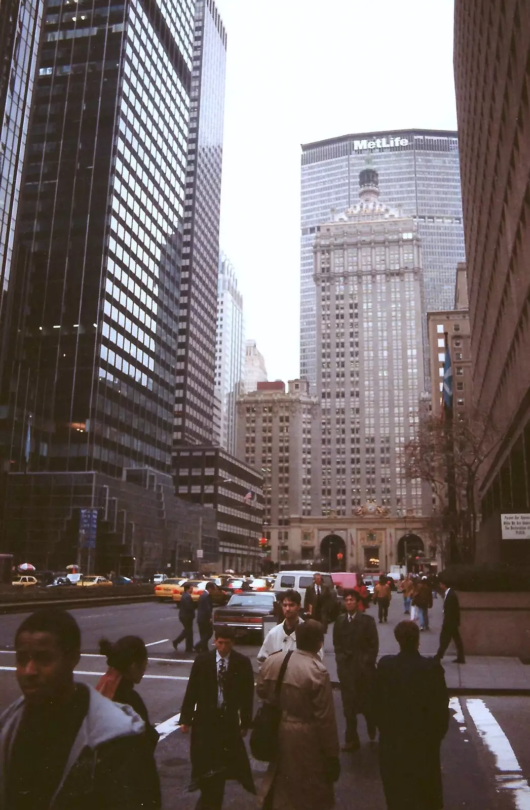 Looking down to the MetLife building, from A Trip to New York, New York, USA - 11th March 1995