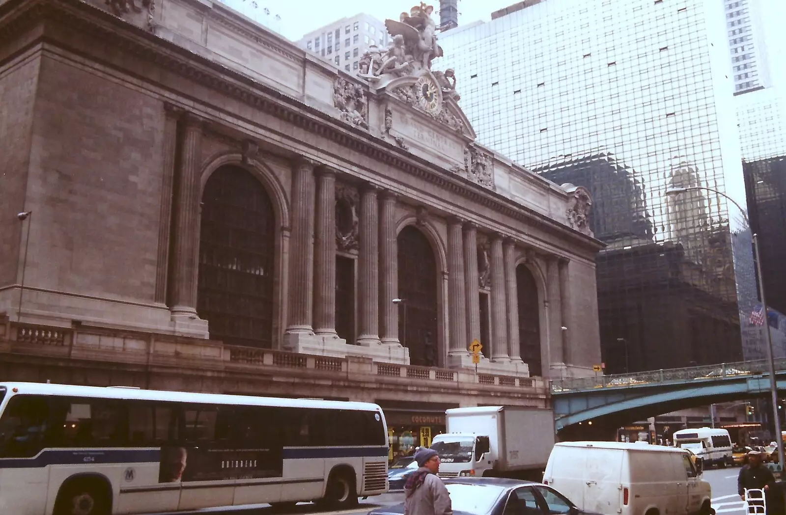 The front of Grand Central station, from A Trip to New York, New York, USA - 11th March 1995