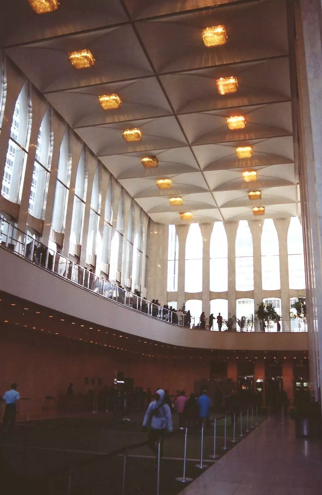 The lobby of the World Trade Centre, from A Trip to New York, New York, USA - 11th March 1995