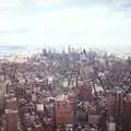 Looking up to the Empire State from the South Tower, A Trip to New York, New York, USA - 11th March 1995