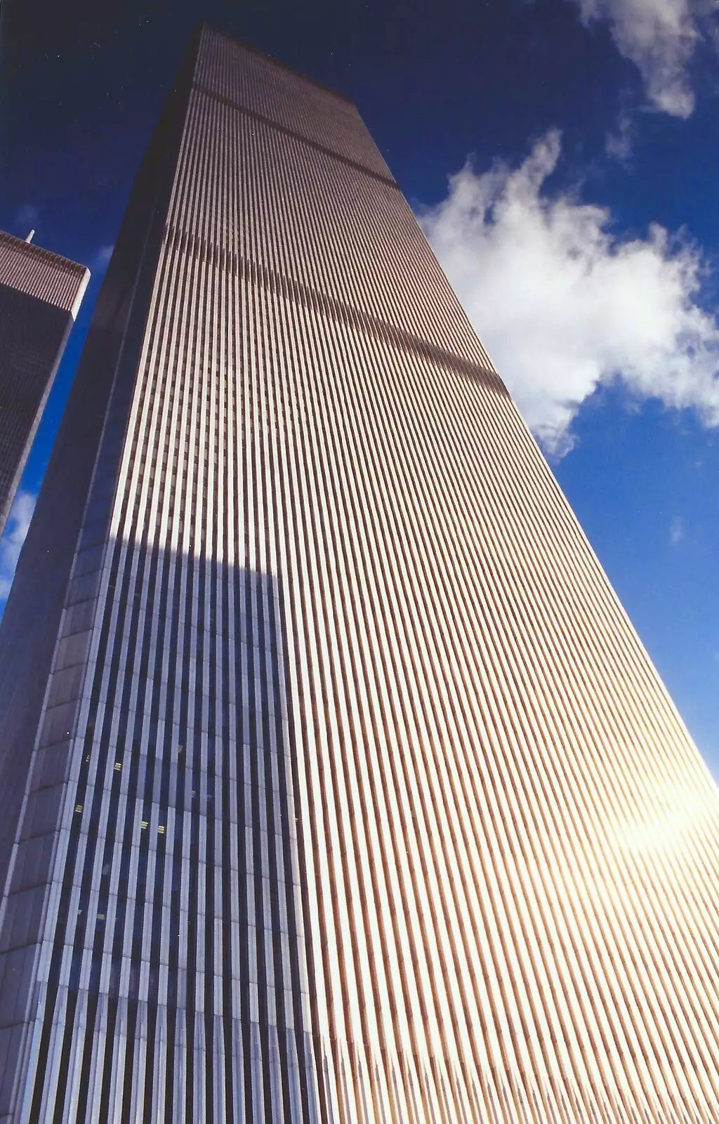 The south tower of the Trade Centre, from A Trip to New York, New York, USA - 11th March 1995