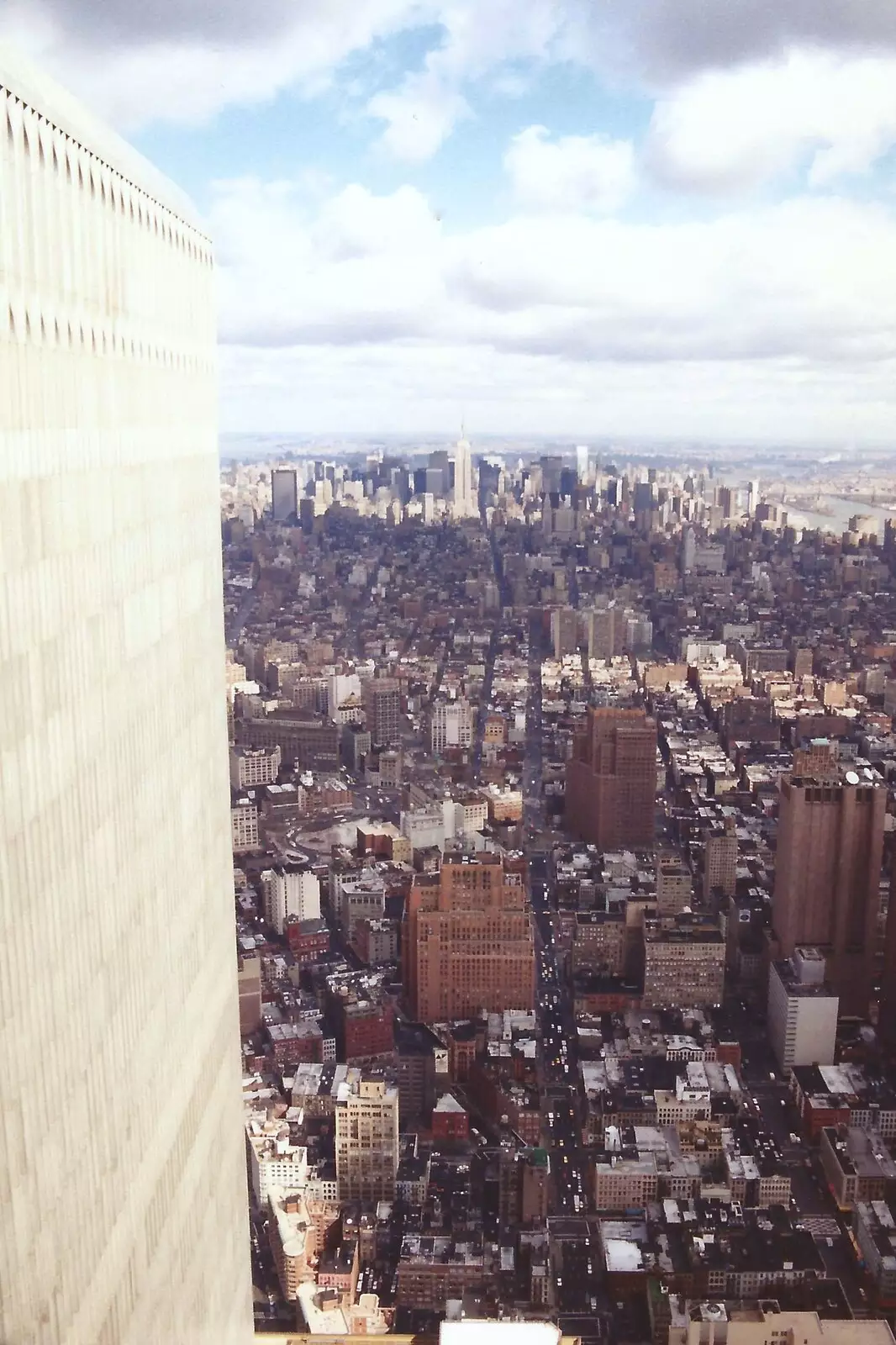 A view of the north tower, from A Trip to New York, New York, USA - 11th March 1995