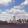 Statue of Liberty and the twin towers, A Trip to New York, New York, USA - 11th March 1995