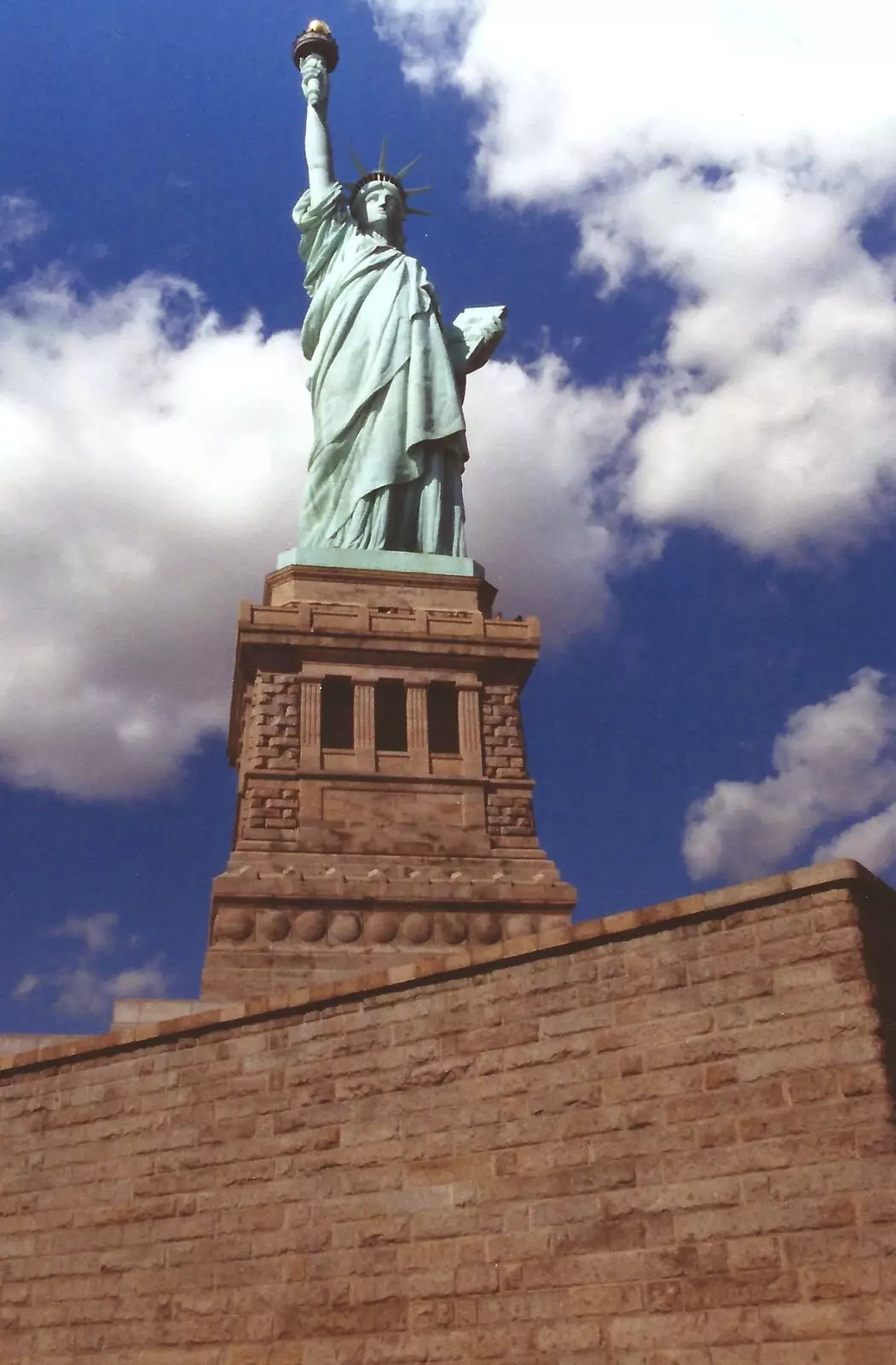 The Statue of Liberty, from A Trip to New York, New York, USA - 11th March 1995