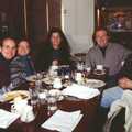 A Trip to New York, New York, USA - 11th March 1995, In the restaurant