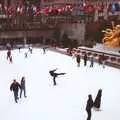 Ice-skating at the Rockerfeller Plaza, A Trip to New York, New York, USA - 11th March 1995