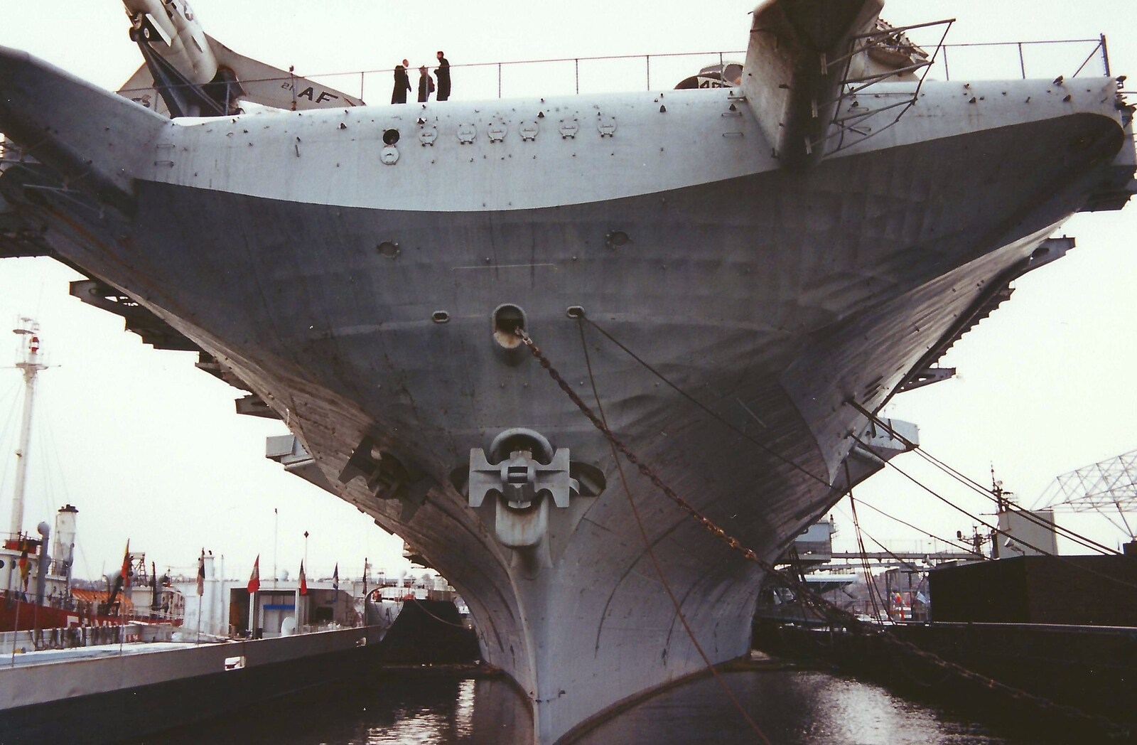 The USS Intrepid from A Trip to New York, New York, USA - 11th March 1995