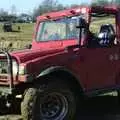 Corky drives around, Off-Roading and The Swan Inn, Brome, Suffolk - 20th May 1995