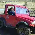 Brenda drives around, Off-Roading and The Swan Inn, Brome, Suffolk - 20th May 1995