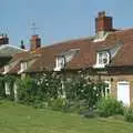 Low cottages in Orford, Grandmother, Neil and Caroline Visit, Brome and Orford, Suffolk - 24th July 1995