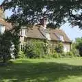 More of the Alms Houses in Orford, Grandmother, Neil and Caroline Visit, Brome and Orford, Suffolk - 24th July 1995