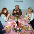 It's Christmas lunch with the Old Man and Katie, Christmas Up North, Macclesfield, Cheshire - 25th December 1995