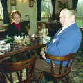 Random people in the Swan, early doors, New Year's Eve in the Swan Inn, Brome, Suffolk - 31st December 1995