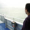 The CISU Internet Team, Bedroom Building and Ferries, Suffolk - 16th February 1996, DH looks back towards Dover