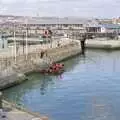 Sutton Harbour with the new Marine Centre, Uni: A CISU Trip To Plymouth, Devon - 16th March 1996