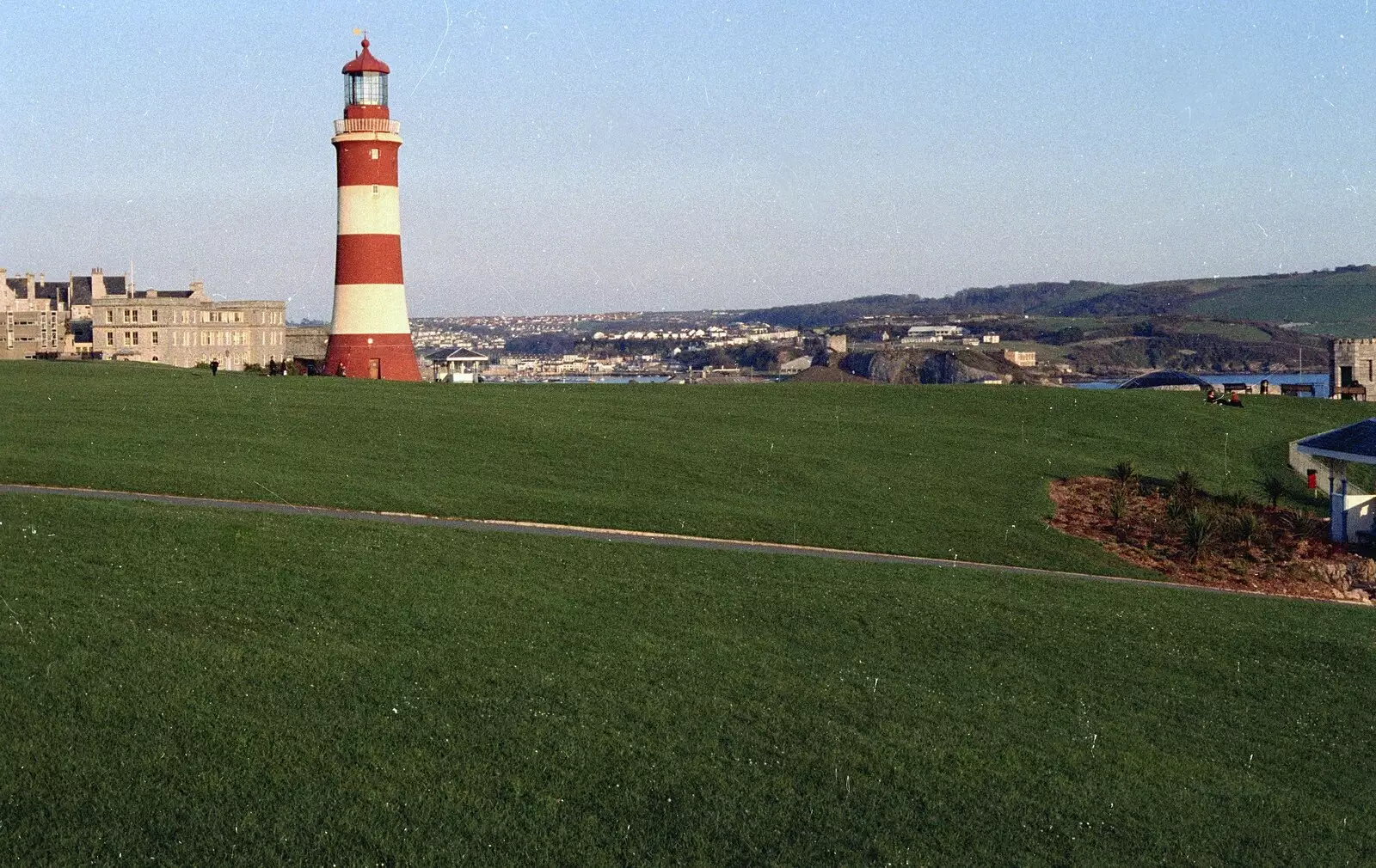 Smeaton's Tower, from Uni: A CISU Trip To Plymouth, Devon - 16th March 1996